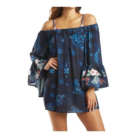 JOHNNY WAS Other - NEW JOHNNY WAS annia off the shoulder cover up in multi
